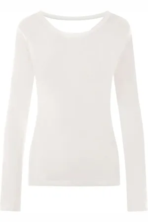 YOHJI YAMAMOTO Cut-out cotton top