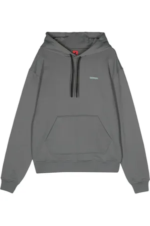 FERRARI Drop-shoulder jersey hoodie