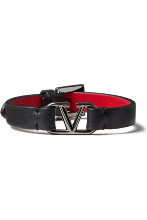 VALENTINO GARAVANI VLogo Signature leather bracelet