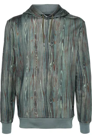 Paul Smith Abstract-print cotton hoodie