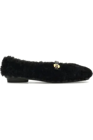 Salvatore Ferragamo Fluffy ballerina shoes