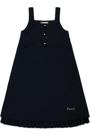 Marni Under-layered pleats sleeveless dress