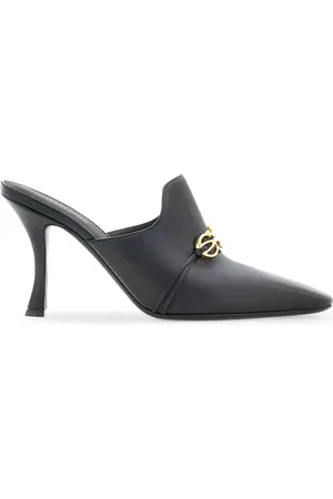Salvatore Ferragamo Gancini leather mules
