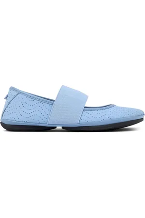 Camper Perforated leather ballerina shoes
