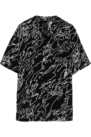Maharishi Maha Basquiat abstract-print shirt