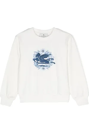 Etro Embroidered Pegaso-motif sweatshirt