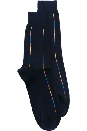 Paul Smith Artist Stripe cotton blend socks