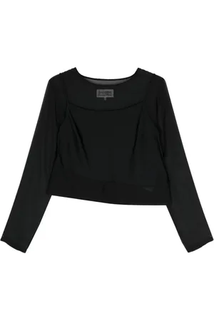 Maison Margiela Layered sheer top