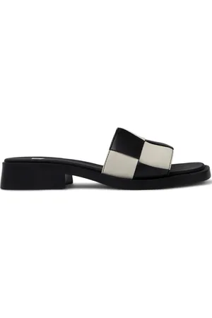 Camper Dana Twins checked sandals