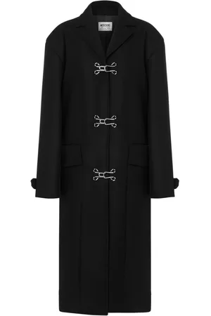 Moschino Notched-collar single-breasted coat