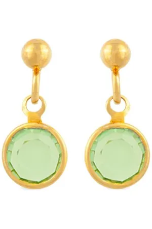 Susan Caplan 1980s crystal-embellished dangle earrings