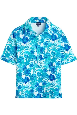 Vilebrequin Leonie floral-print polo shirt