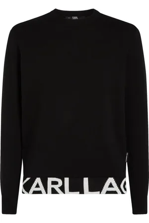 Karl Lagerfeld Logo-hem sweater