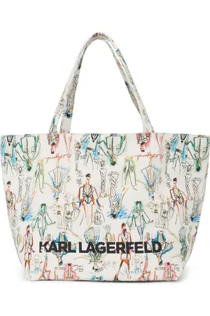 Karl Lagerfeld K/Sketches tote bag