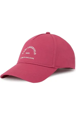 Karl Lagerfeld RSG logo-print baseball cap