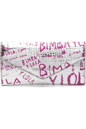 Bimba y Lola Logo-print continental wallet