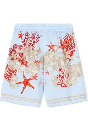 VERSACE Barocco Sea silk shorts