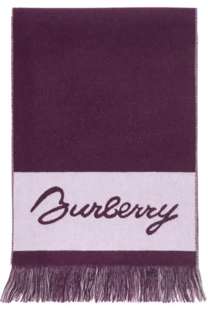Burberry EKD logo wool scarf