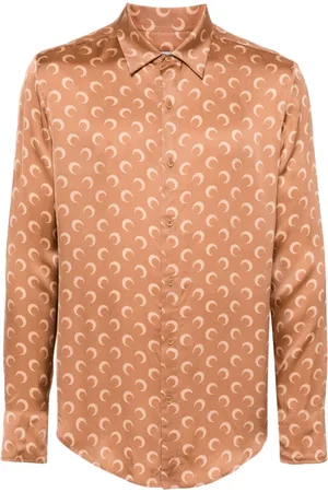 Marine Serre Crescent moon-print shirt