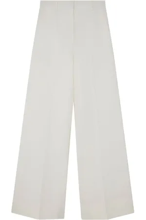 Stella McCartney High-rise flared wool trousers