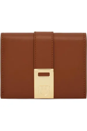 Salvatore Ferragamo Hug compact leather wallet
