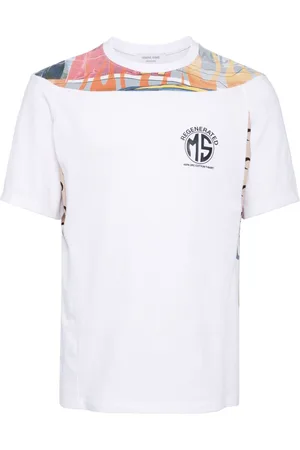 Marine Serre Graphic-print cotton T-shirt