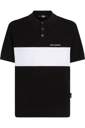 Karl Lagerfeld Colour-block polo shirt