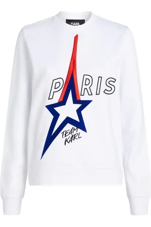 Karl Lagerfeld Paris organic-cotton sweatshirt