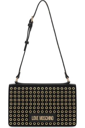 Moschino Eyelet-embellished shoulder bag bag