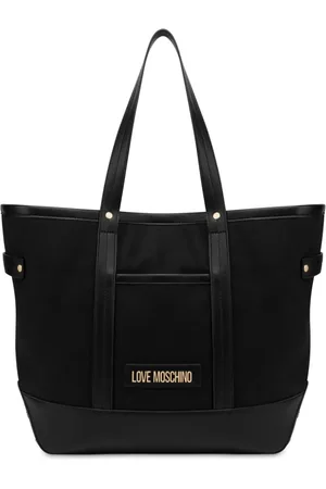 Moschino Logo-lettering tote bag