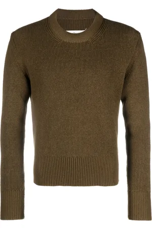 Maison Margiela Four-stitch detail knit jumper