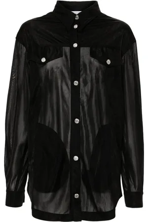 Moschino Semi-sheer shirt