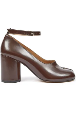 Maison Margiela Tabi 80mm leather pumps