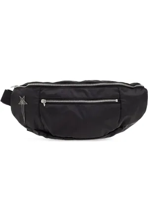 Rick Owens Logo-embroidered belt bag