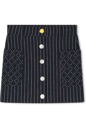 Kenzo Striped high-waist skirt