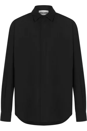 Moschino Graphic-print poplin shirt