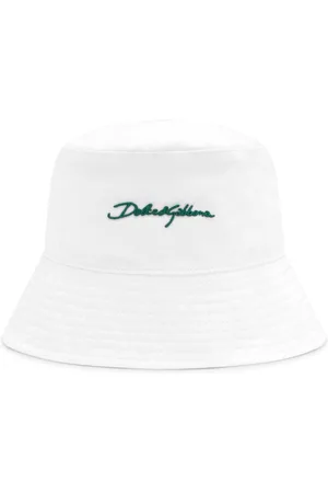 Dolce & Gabbana Logo-appliqu?? cotton bucket hat