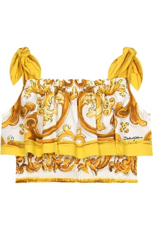 Dolce & Gabbana Majolica print blouse