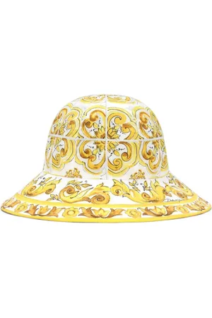 Dolce & Gabbana Majolica-print cotton cotton bucket hat