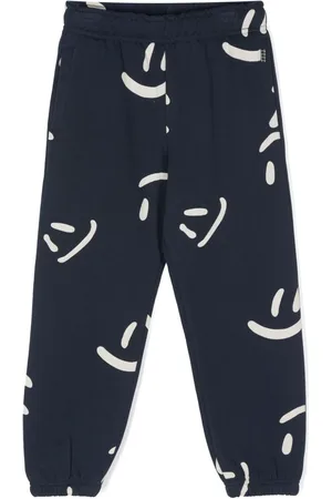 Molo Adan Big Smiles-print track pants