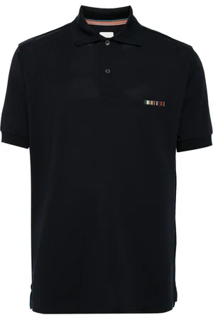 Paul Smith Stripe-detailing cotton polo shirt
