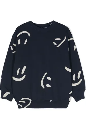 Molo Monti smiley face-print sweatshirt