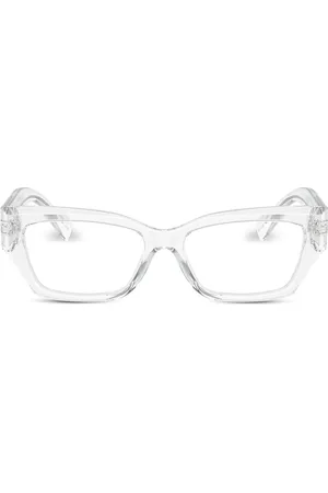 Dolce & Gabbana Transparent-design rectangle-frame glasses
