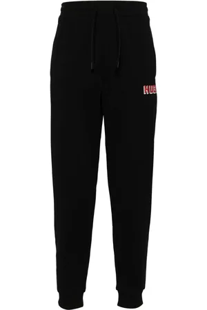HUGO BOSS Logo-print cotton track pants