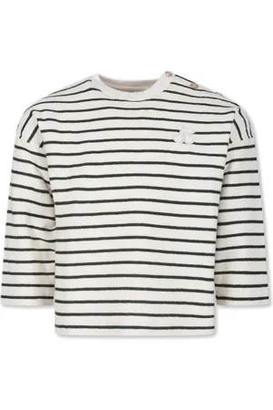 BONPOINT Striped knitted jumper