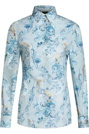 Etro Paisley-print cotton-poplin shirt