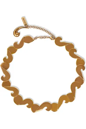 Etro Paisley logo-charm necklace