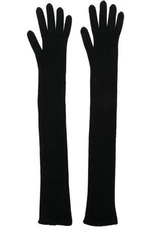 Moncler Logo-patch ribbed gloves