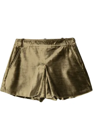 Tom Ford Slubbed-velvet flared minishorts