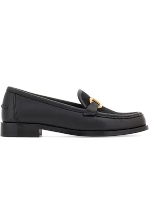 Salvatore Ferragamo Gancini leather loafers